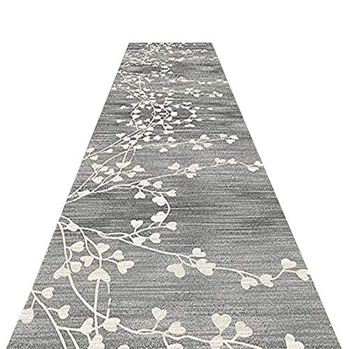 SXXYXH Korridor-Rutschfester Teppich, moderner und einfacher anpassbarer Gangdekor-Teppich Geeignet für Korridor-Küche Leicht zu reinigender Rutschfester Teppich,1.2X5.5M