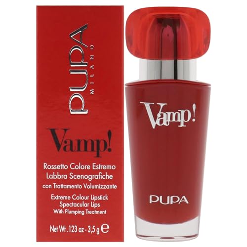 Pupa Milano Vamp! Extreme Color Lippenstift mit Plumping Treatment - 205 Iconic Nude für Frauen 3,5g Lippenstift