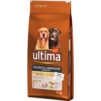 Ultima Hund Golden & Labrador Retriever Huhn - Sparpaket: 2 x 14 kg