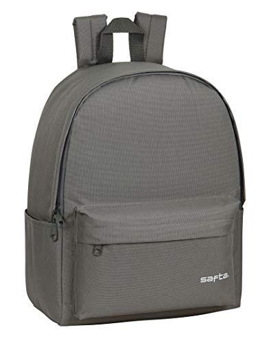 safta M902 Laptop-Rucksack, 35,6 cm (14,1 Zoll), Kinder (1 Stück), grau, 310x160x400 mm, Casual