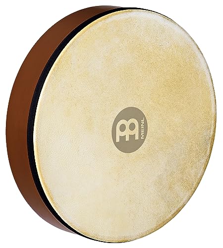 Meinl Percussion HD12AB Hand Drum mit Ziegenfell, 30,48 cm (12 Zoll) Durchmesser, african brown
