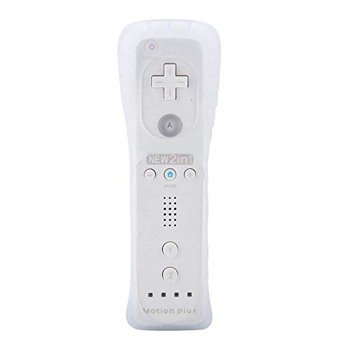 Topiky Somatosensorisches Gamepad, klassischer Game Handle Controller mit analogem Joystick und Beschleuniger für die Nintendo Wii/WiiU Konsole (Weiß)