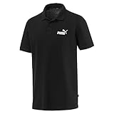 PUMA Herren ESS Pique Polo T-Shirt, Cotton Black, S