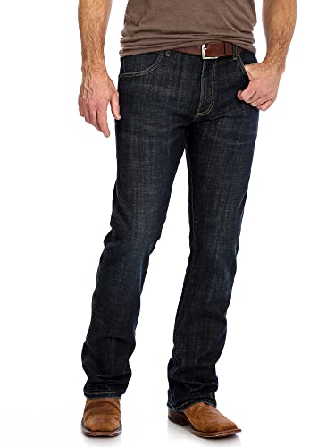 Wrangler Herren Retro Slim Fit Boot Cut Jeans, DAX, 34W / 36L