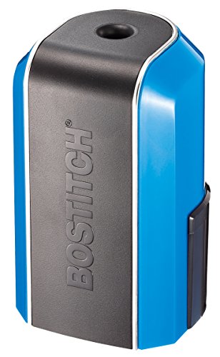Bostitch Office Vertikaler Batterie-Bleistiftspitzer, Blau (BPS3V-BLUE)