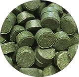 Futtertabletten Boden Tabletten 9 mm 10% Spirulina Pflanzliches Fischfutter Wels (1 kg)