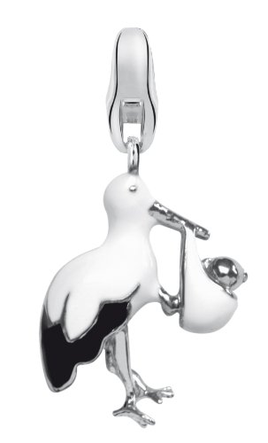 DREAM CHARMS - SILBER Storch - DCK579