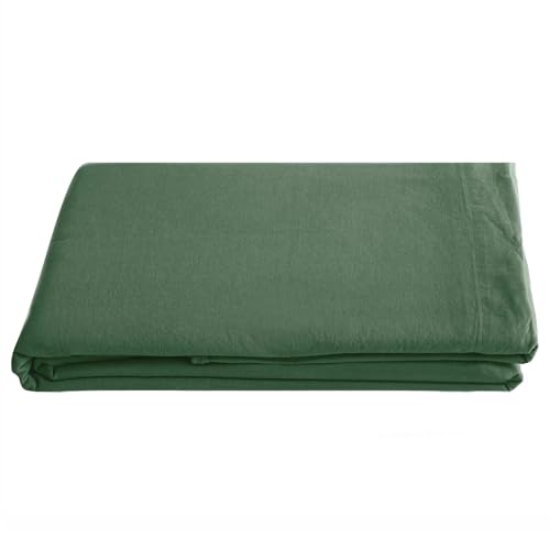 Bettlaken, 240 x 290 cm, reine Baumwolle, Palast, Zederngrün