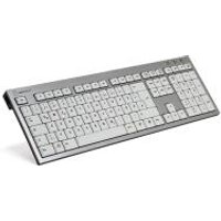 Logickeyboard SKB-AJPU-DE - verkabelt - USB - Aluminium - Weiß - Windows 2000 - Windows 2000 Professional - Windows 7 Enterprise - Windows 7 Enterprise x64 - Windows 7 H - PC/server - Universal (SKB-AJPU-DE)