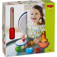 HABA 304852 - Klangspiel-Set, 6-teiliges Set aus Musikinstrumenten für Kinder ab 2 Jahren