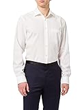 Seidensticker Herren Regular Bügelfrei Kent Langarm Business Shirt, ecru, 47 EU