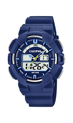 Calypso Watches Herren Analog-Digital Quarz Uhr mit Plastik Armband K5772/3