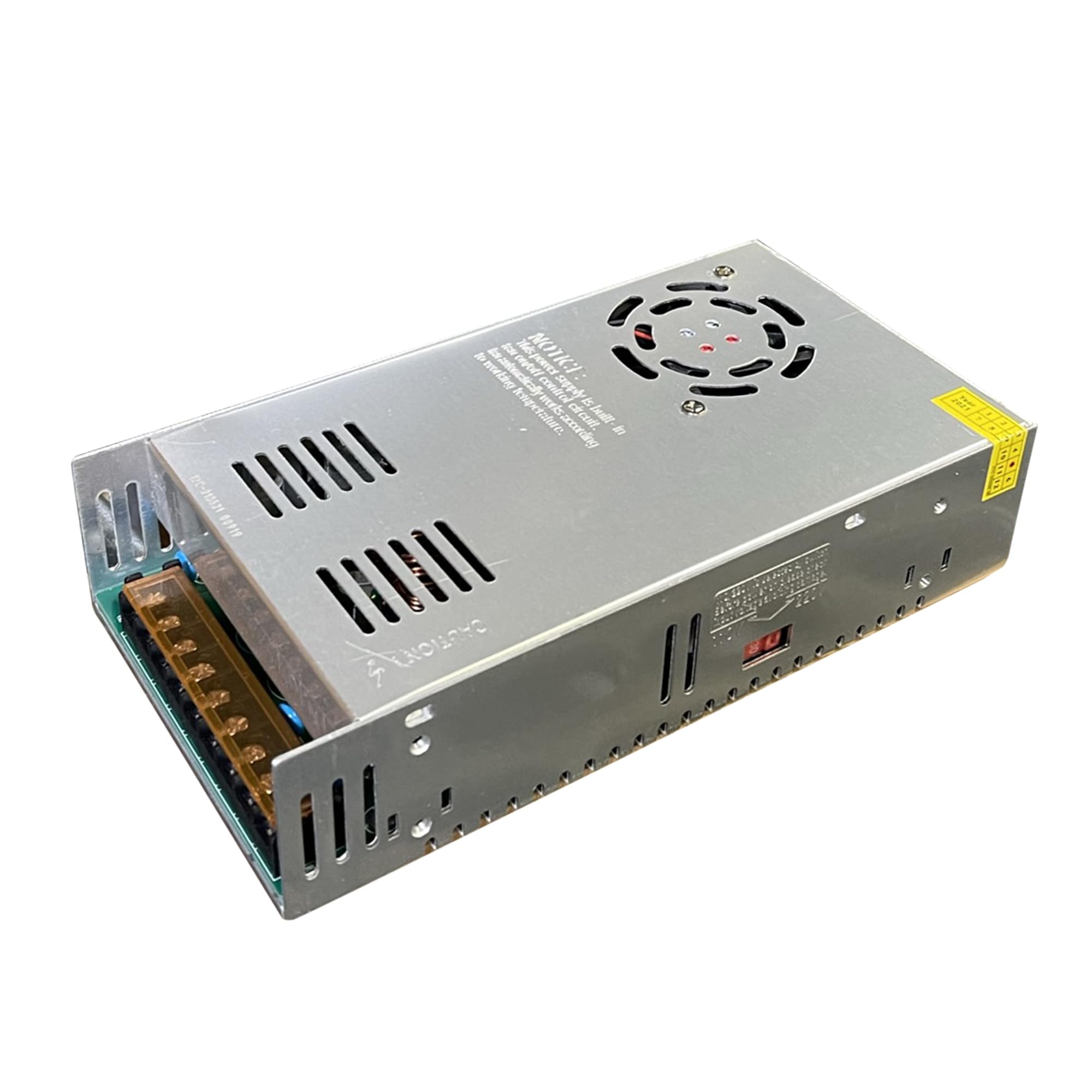 Leyf 12V 40A 480W Netzteil Trafo, Transformator Adapter, Schaltnetzteil, Spannungswandler für LED Streifenlicht CCTV Kamera Sicherheitssystem 3D Drucker 110V/220V Industriell Adapter