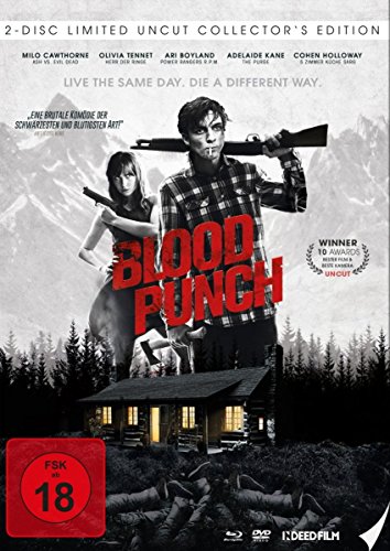 Blood Punch - Und täglich grüßt der Tod (Uncut) - Limited Edition Mediabook (Blu-ray + DVD) [Blu-ray] [Collector's Edition]