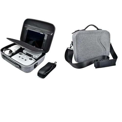 JLANDA for DJI Mini 2 Schulter Tasche Lagerung Fall Tragbaren Koffer wasserdichte PU Handtasche for DJI Mavic Mini 2 1 SE Drone Zubehör (Color : Shoulder Bag-Mini 2-01)