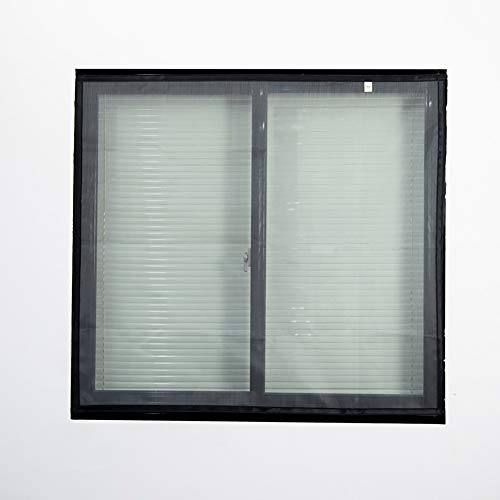 BASHI Halbtransparenter Fensterschutz, waschbares Insektennetz, praktischer Moskitonetz, einfache Installation, robustes Fiberglas-Netz
