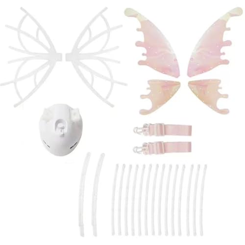 Otueidnsy 1 Stück Schmetterlingsflügel, Feenflügel für Mädchen, Langlebig, Einfach zu Verwenden