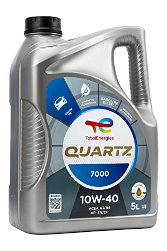 Total Quartz 7000 SAE 10W-40 Motoröl im 5 Liter Kanister