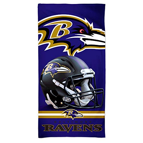 Wincraft NFL Baltimore Ravens 3D Strandtuch 150x75cm