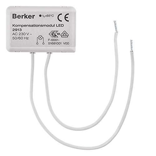 Berker Kompensationsmodul LED 2913 Lichtsteuerung LICHTSTEUERUNG Elektrisches Zubehör für Leuchten 4011334510062