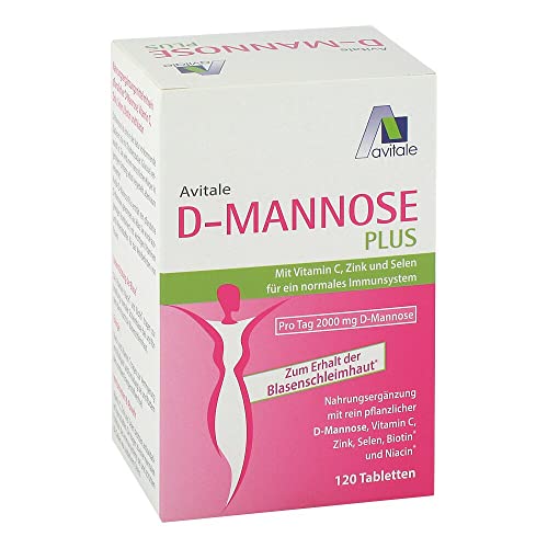 D-Mannose Plus 2000 mg Tabletten mit Vitamine und Mineralstoffe 120 stk