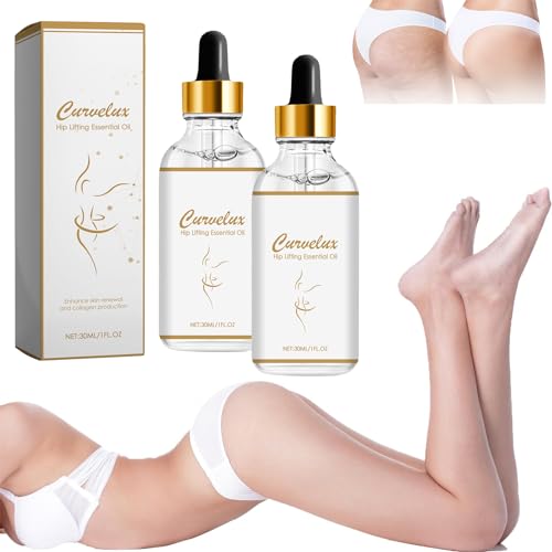 Curvelux Hip Lifting Essential Oil, Buttock Enhancement Oil, CurveLux Essential Oil, Buttock Lifting Oil For Women, Hip Lift up Essential Oil for Butt, Hip Lifting Massage Oil
