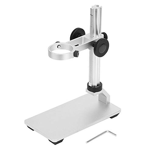 Mikroskopstativhalter, Aluminiumlegierung USB-Mikroskophalterung Digitalmikroskop-Hebestativhalter, Digitalmikroskophalter