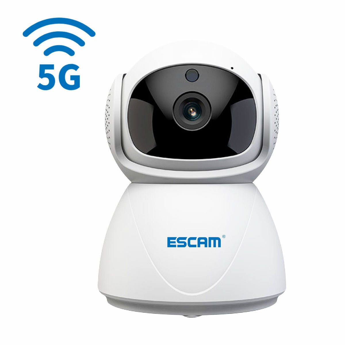 ESCAM PT201 1080P 2.4G 5G WIFI IP-Kamera PT Auto-Tracking Cloud-Speicher Zwei-Wege-Sprache Smart Nachtsichtkamera