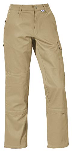 PKA Bundhose Star, 100% Baumwolle, eingearbeiteter Gummizug (Khaki, 52)