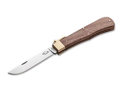Otter Unisex – Erwachsene Klappbügel-Messer Taschenmesser, Braun, 22,5 cm