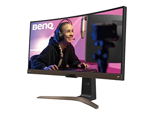 BenQ EW3880R 37,5 Zoll WQHD+ IPS Ultrabreiter Curved HDR-Monitor, USB-C, HDMI, 21:9