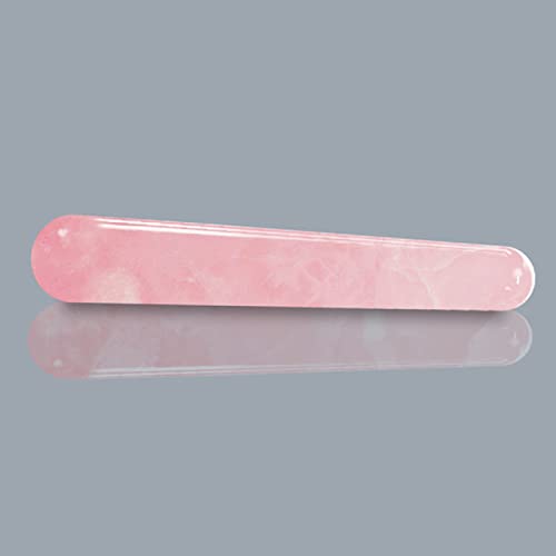 Natürliches Rosenquarz-Ei-Massagekugel-Kristall-Jade-Stein-Werkzeug-Set, Typ 05 Steinkristall-Reiki (Color : 1pc Stick)
