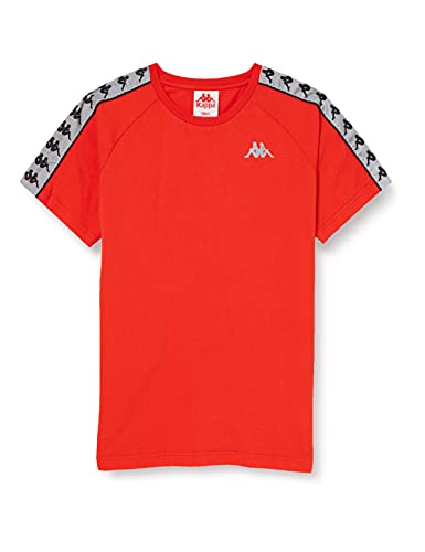 Kappa Michael T-Shirt, Orange/Silber, Standard Mens