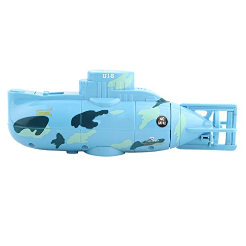 VGEBY U Boot Spielzeug,Mini RC Submarine Ferngesteuert U-Boot Kinder Spielzeug mit Fernbedienung und USB Kabel (Blau)