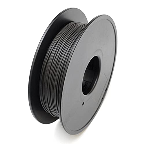 Composite Iron PLA Filament 1.75mm, 3D Printer Metal Filament, Filled with 30% Iron Powder, Real Metal Filament-Black 0.5kg