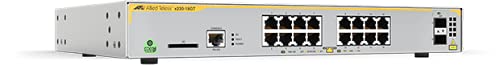 Allied Telesis AT x230-18GT - Switch - L2+ - verwaltet - 16 x 10/100/1000 + 2 x SFP - Desktop, an Rack montierbar, wandmontierbar