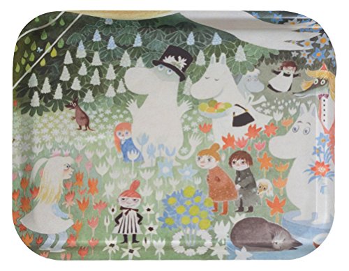 Moomin 101 – 5 Dangerous Journey Tablett Holz, Mehrfarbig, 27 x 20 x 1,5 cm