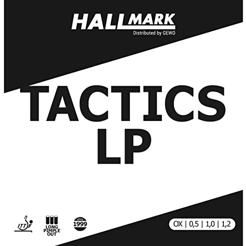 Hallmark Belag Tactics LP, rot, OX