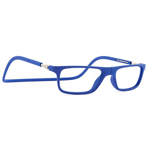DIDINSKY FARADAY Presbyopie-Brille mit Magnet und Blaulichtfilter, magnetische Lesebrille für Damen und Herren, blendfreie Gläser, 8 Farben und 5 Graduierungen, Kleinsquare, 3