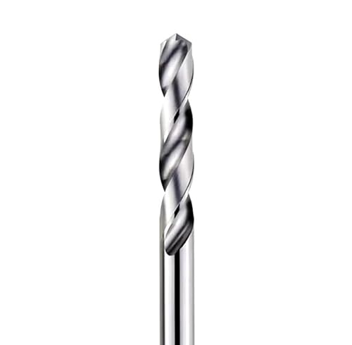 1pc Vollhartmetall-Spiralbohrer mit parallelem Schaft General Stub for CNC-Bohrmaschine Metall Stahl Eisen Loch (Color : BF2045-Bright finish, Size : 15.2mm)