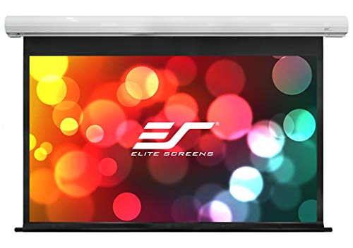 'Elite Screens sk180 x hw2-e6 180 "16: 9 weiß Bildschirm Projektion – Monitore von Projektion (motorisiert, 4,57 m (180), 3,98 m, 2,24 m, 16: 9, Weiß)
