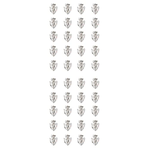 Nail Jewelry Wide Application Rostfreie Legierung Shining Butterfly Nail Art Decorations Accessories for Female 15 2 Pcs