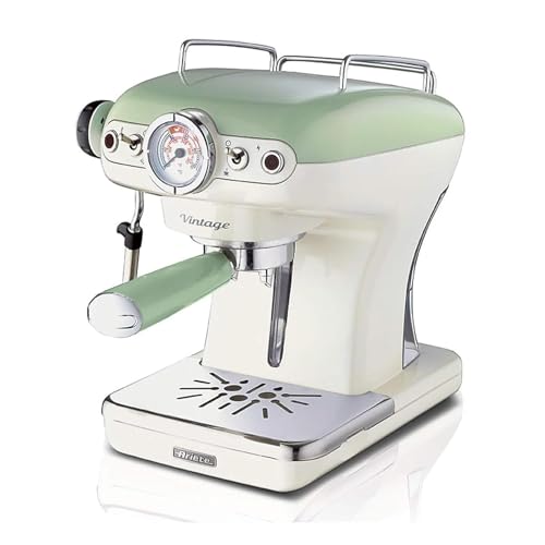 Ariete Espressomaschine 1389 Vintage grün-weiß