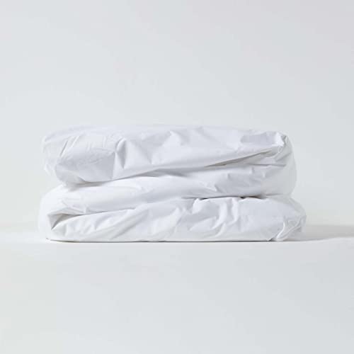Homescapes wasserabweisender Bettdecken-Schutzbezug aus 100% Polypropylen, wasserdichter Anti-Milben-Schutzbezug, hypoallergen (200 x 200 cm)