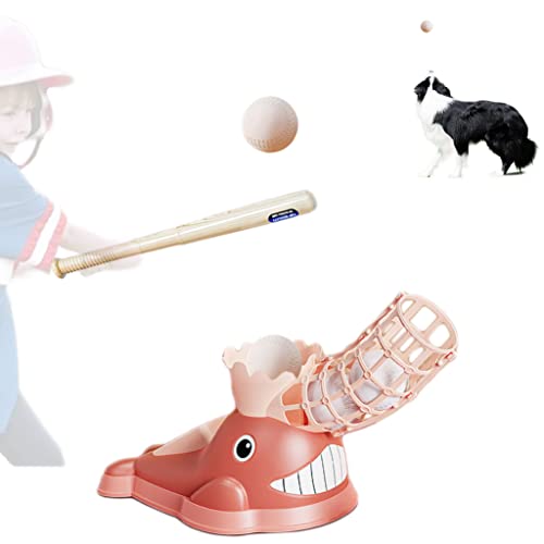 PAPIEEED Interaktives Schlag-Hundespielzeug, Outdoor-Ballwerfer Spielzeug für Hunde | Ballwerfer Hundespielzeug Collie Terrier Hundeball Aktivität