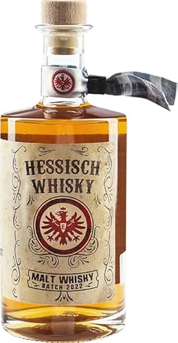 Hessisch Whisky - Eintracht Frankfurt Whisky - Malt Whisky - Offizielles SGE Merchandise - Whisky aus Hessen0,5l 42% vol.