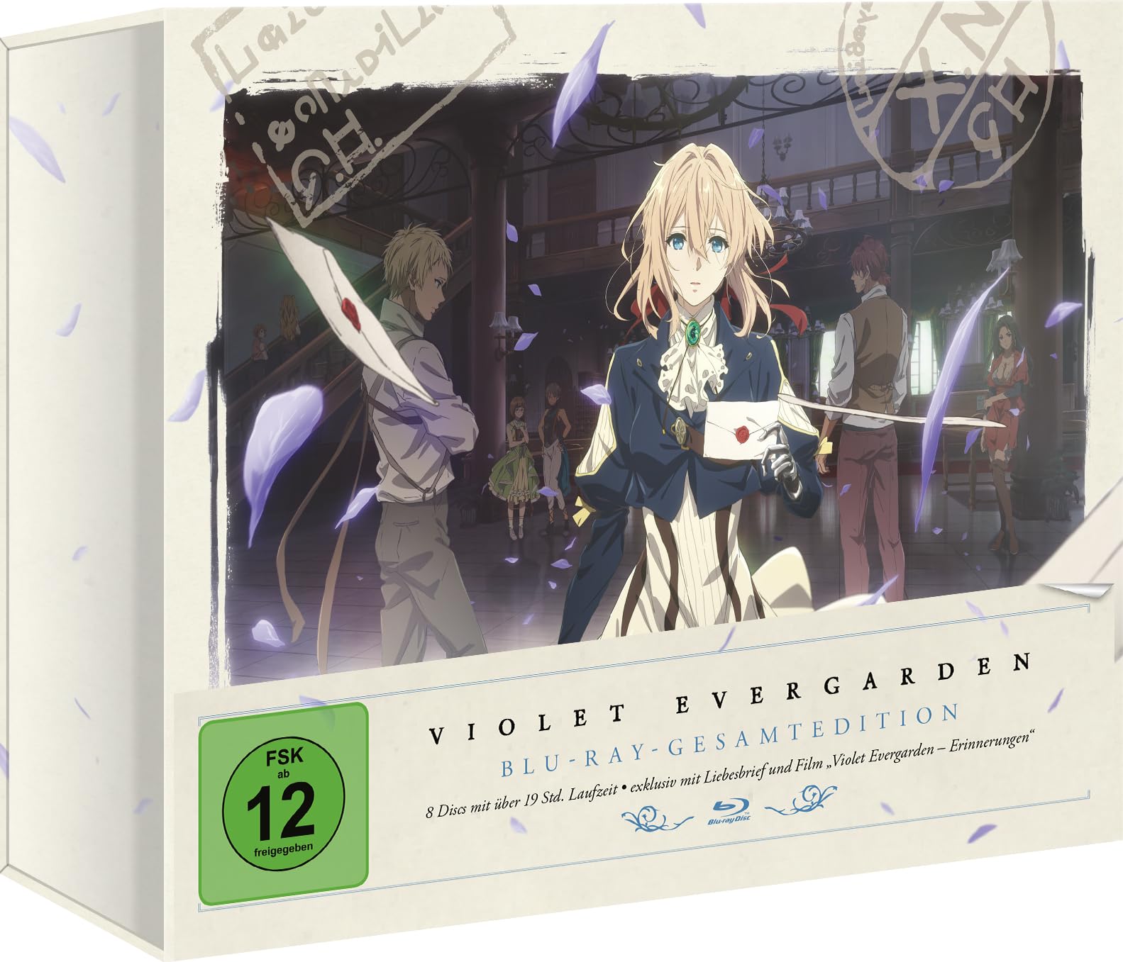 Violet Evergarden - Gesamtedition - Limited Collector's Edition auf 1500 Stück [Blu-ray]