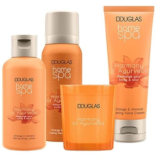 Douglas - Home SPA - Harmony of Ayurveda Geschenkset Body Lotion + Shower Foam + Body Spray + Hand Cream