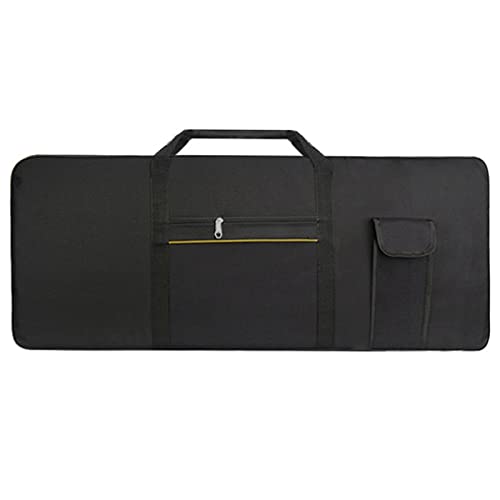 NADMITFEAT Tragbare 61 Tasten Elektronische Klaviertastatur Bag Tragetasche Aufbewahrung Halter Case 600D Tuch
