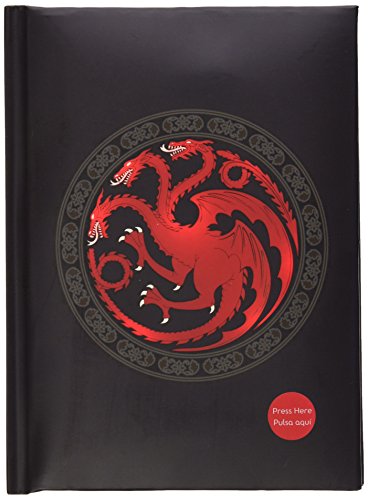 SD Toys - Notebook Game of Thrones - Targaryen Lumineux - 8436546895176
